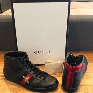 Gucci Ace Leather High Top